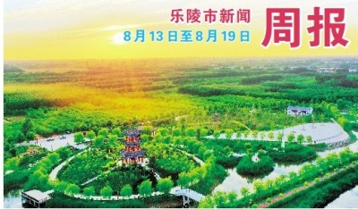 乐陵市新闻周报（8月13日至8月19日）