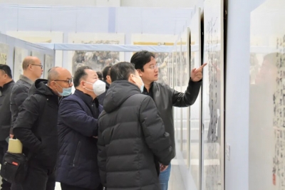 第七届德州大众艺术周暨书法美术摄影民间文艺精品展开幕