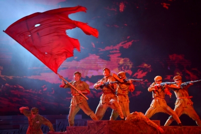 德州原创音乐剧《日出渤海耀天山》首演成功