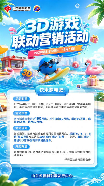 3D狂欢今日启动，80元赠票等你领，四城联动燃爆夏日！