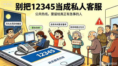 德水观澜 | 别把政务服务热线当成“私人客服”