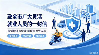 德州医保致全市广大灵活就业人员的一封信