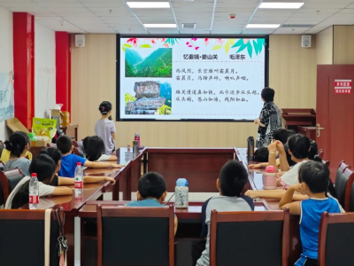 夏津：趣味课程花样上新 少年暑假多姿多彩