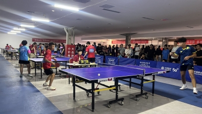 好客山东“新奥林杯”京津冀鲁青少年乒乓球邀请赛在德百奥莱开赛
