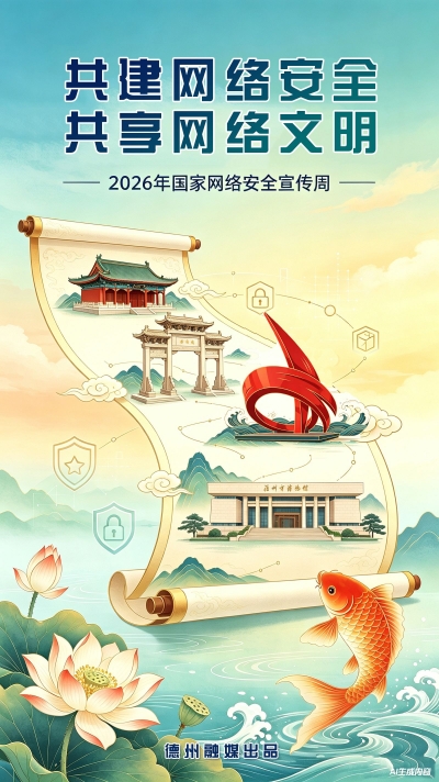 海报 | 共建网络安全，共享网络文明