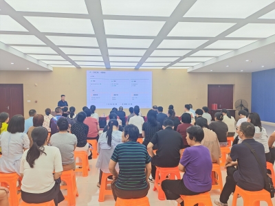 天衢新区宋官屯街道嘉诚社区开展营养健康专题活动