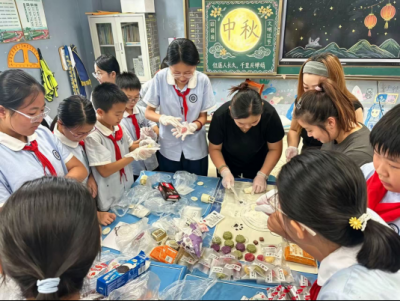 巧手做月饼，团圆过中秋 | 德州天衢新区尚德小学开展中秋主题活动