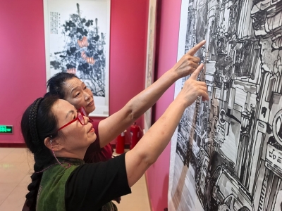 “寻找美术符号 助力乡村振兴” 成果展示暨德州市第四届美术新人新作展开幕