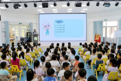乐陵市人民法院：“防井盖危险”安全课堂走进幼儿园