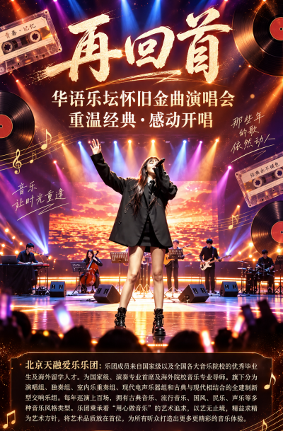 今日开票！来德州大剧院，共赴华语金曲之夜！