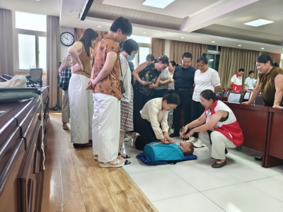 乐陵：随叫随救，村村都有救护员