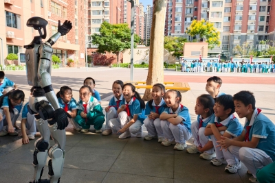 德城区第二实验小学举办校园科技节