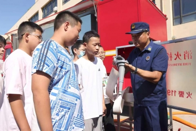 直击现场！德州2500余名师生沉浸式体验消防“开学第一课”