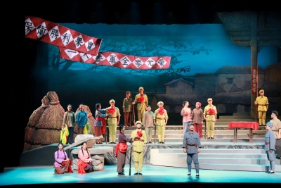 原创音乐剧《日出渤海耀天山》 在第七届全国少数民族文艺会演首演成功