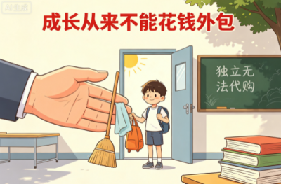 德水观澜 | 成长从来不能花钱“外包”