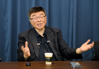 访台湾中国文化大学教授邱毅：以武为媒 文脉同源