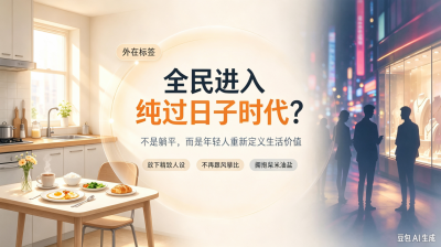 德水观澜 | “纯过日子时代”，青年的生活新选择