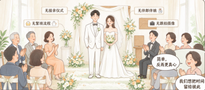 德水观澜 | 乐见越来越多的年轻人“爆改婚礼”
