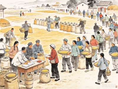 文史｜杨福国：杨大旄村送公粮记